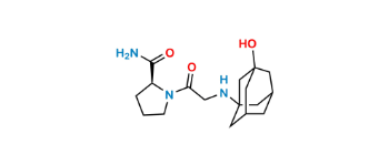 Picture of Vildagliptin Carboxamide  Impurity