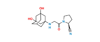 Picture of Vildagliptin Dihydroxy Impurity 