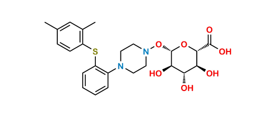 Picture of N-Hydroxylated Vortioxetine Glucuronide