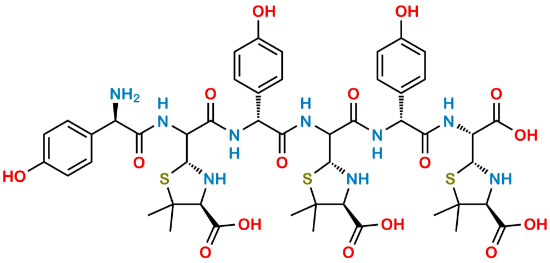 Picture of Amoxicillin Open RIng Trimer Impurity