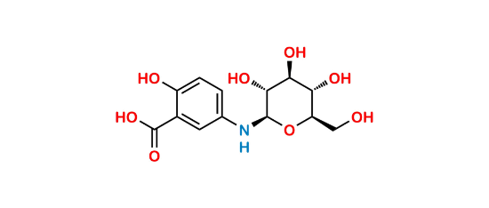 Picture of 5-(N-Β-D-Glucopyranosylamino) Salicylic Acid