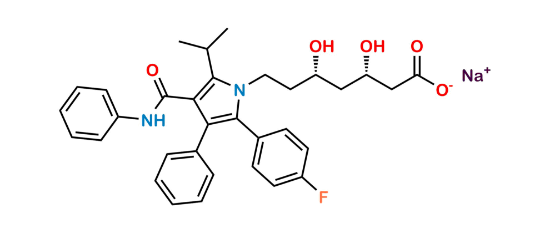 Picture of Atorvastatin EP Impurity E (Sodium Salt)