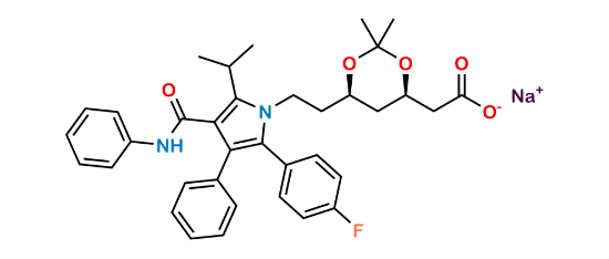 Picture of Atorvastatin EP Impurity P (Sodium salt)