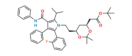 Picture of Atorvastatin 2-Fluoro t-Butyl Ester