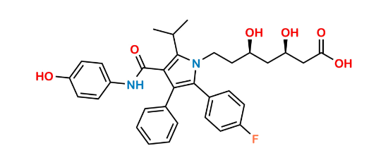 Picture of 4-Hydroxy atorvastatin 