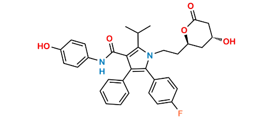 Picture of Atorvastatin 4-Hydroxy Lactone