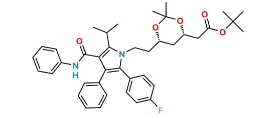 Picture of Atorvastatin Acetonide t-Butyl Ester (3S,5S)-Isomer