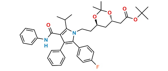 Picture of 10-trans-Atorvastatin Acetonide tert-Butyl Ester