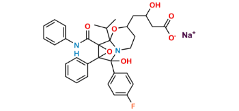 Picture of Atorvastatin Epoxy Pyrrolooxazin 6-Hydroxy Analog (USP) (SODIUM SALT)