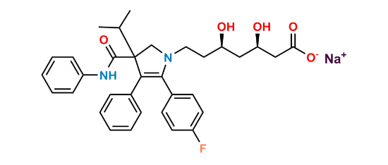 Picture of Atorvastatin Pyrrolidone Analog Sodium salt (USP) 