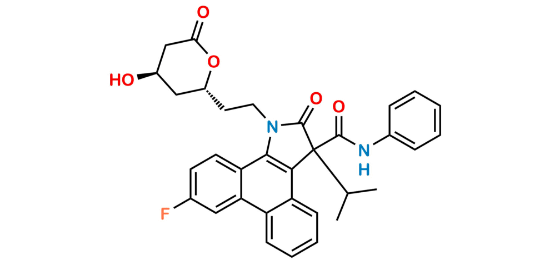 Picture of Atorvastatin Pyrrolidone Phenanthrene Lactone
