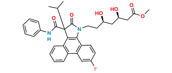 Picture of Atorvastatin Pyrrolidone Phenanthrene Methyl Ester