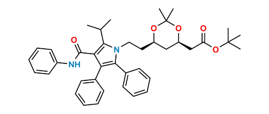 Picture of Defluoro Atorvastatin Acetonide tert-Butyl Ester 