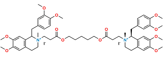 Picture of (R-trans, R-trans)-Atracurium Besylate and (R-cis, R-trans)-Atracurium Besylate Mixture