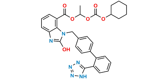 Picture of Hydroxy Candesartan Cilexetil Impurity 