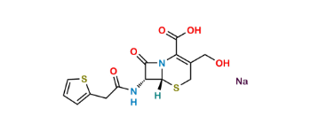 Picture of Cefalotin EP Impurity B Sodium salt