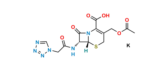 Picture of Cefazolin EP Impurity D Potassium salt