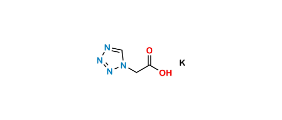 Picture of Cefazolin Impurity (1H-Tetrazole-1-Acetic Acid) Potassium salt