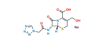 Picture of Cefazolin 3-Hydroxymethyl Impurity Sodium salt