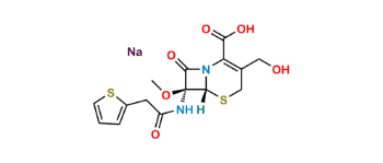Picture of Cefoxitin EP Impurity A Sodium Salt