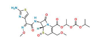 Picture of Cefpodoxime CPDP Sulfoxide 1,2 Impurity
