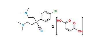 Picture of Chlorphenamine EP Impurity A (Dimaleate)