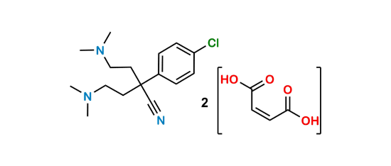 Picture of Chlorphenamine EP Impurity A (Dimaleate)
