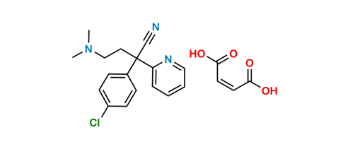 Picture of Chlorphenamine EP Impurity D Maleate