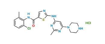 Picture of Dasatinib N-Deshydroxyethyl Impurity (HCl)