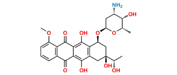 Picture of Doxorubicin Mixture of Diastereomers