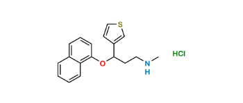 Show details for rac Duloxetine 3-Thiophene Isomer Picture of rac Duloxetine 3-Thiophene Isomer