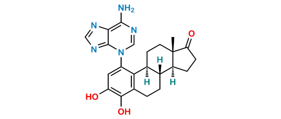 Picture of 4-Hydroxy estrone 1-N3-Adenine
