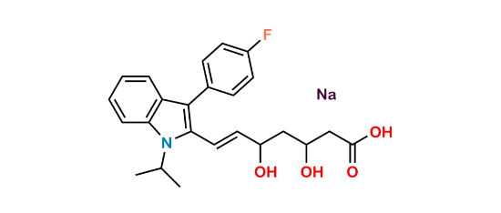 Picture of Fluvastatin EP Impurity A Sodium salt