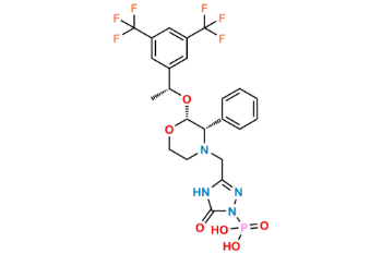 Picture of Fosaprepitant Desfluoro Impurity 
