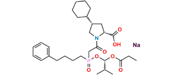 Picture of Fosinopril EP Impurity H (Na Salt)
