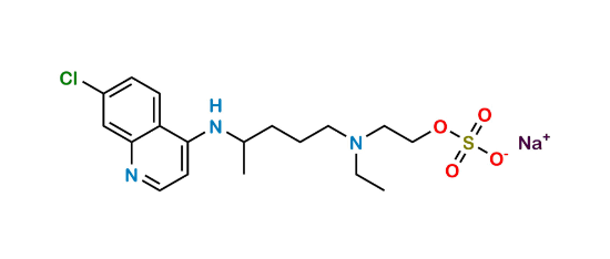 Picture of Hydroxychloroquine O-Sulfate Sodium