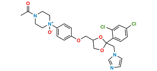 Picture of Ketoconazole N-Oxide Impurity 1