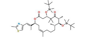 Picture of (4S,7R,8S,9S,13Z,16S)-4,8-Bis-{[tert-butyl(dimethyl)silyl]oxy}-5,5,7,9,13-pentamethyl-16-[(E)-1-methyl-2-(2-methyl-1,3-thiazol-4-yl)ethenyl]oxocyclohexadec-13-ene-2,6-dione