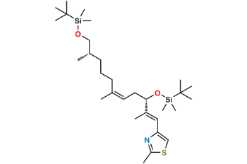 Picture of 4-[(1E,3S,5Z,8R/S,10S)-3,11-Bis-{[tert-butyl(dimethyl)silyl]oxy}-2,6,10-trimethyl-undeca-1,5-dienyl]-2-methyl-1,3-thiazole