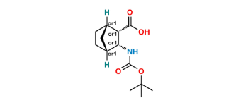 Picture of (1S,2S,3R,4R)-rel-3-((tert-Butoxycarbonyl)amino)bicyclo[2.2.1]heptane-2-carboxylic Acid
