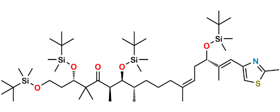Picture of (3S,6R,7S,8S,12Z,15S,16E)-1,3,7,15-Tetrakis-{[tert-butyl(dimethyl)silyl]oxy}-4,4,6,8,12,16-hexamethyl-17-(2-methyl-1,3-thiazol-4-yl)heptadeca-12,16-dien-5-one