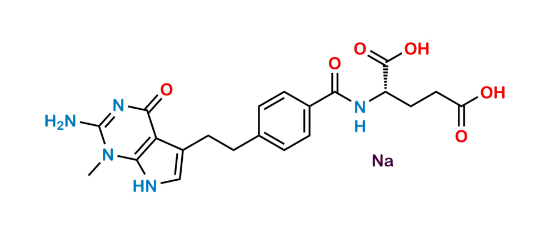 Picture of Pemetrexed EP Impurity A Sodium Salt