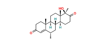 Picture of (17a-beta)-Hydroxy-6alfa,17a-dimethyl-D-homoandrost-4-ene-3,17-dione