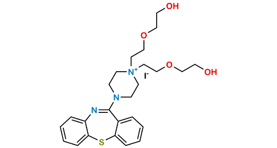 Picture of Quetiapine Impurity Q [Quetiapine-N-Di(ethoxyethanol)]