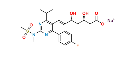 Picture of Rosuvastatin (3R,5R)-Isomer Sodium