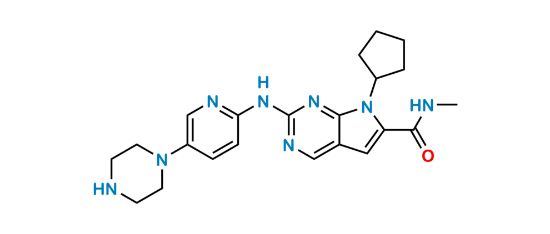 Picture of Ribociclib N-Desmethyl Metabolite Free base