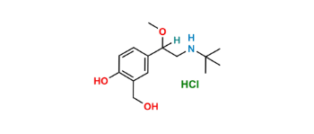 Picture of Salbutamol EP Impurity A Hydrochloride