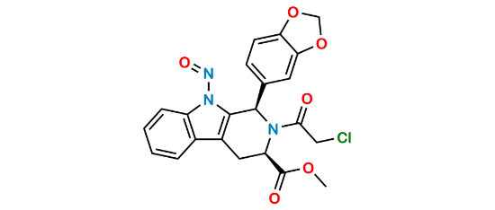 Picture of N-Nitroso Tadalafil Chloroacetyl Impurity