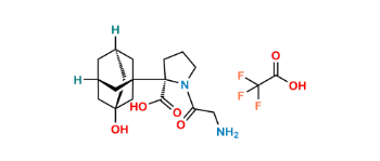 Picture of Vildagliptin Impurity 3 Trifluoroacetate