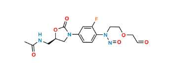 Picture of N-Nitroso Linezolid open ring Impurity (R Isomer)